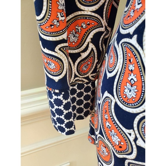 Charter Club Women's Blue Polyester Round Neck Long Sleeve Casual Top Blouse PL - Picture 5 of 10